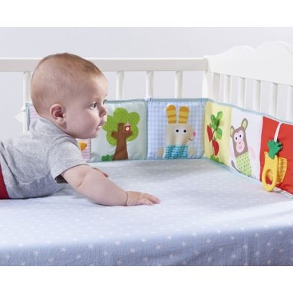 Taf Toys - Gyermek textilkönyv 3in1 állatok