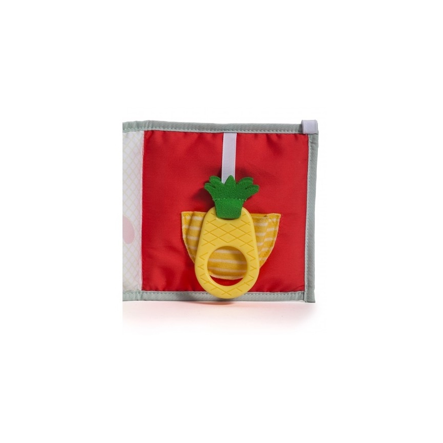 Taf Toys - Gyermek textilkönyv 3in1 állatok