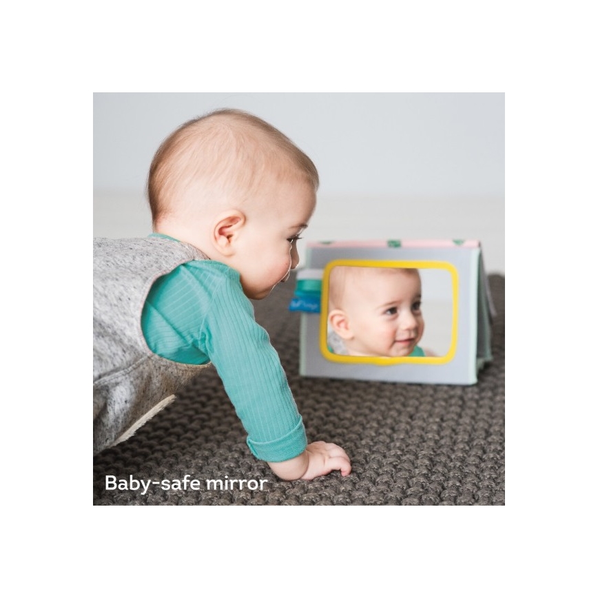 Taf Toys - Gyermek textilkönyv tükörrel koala