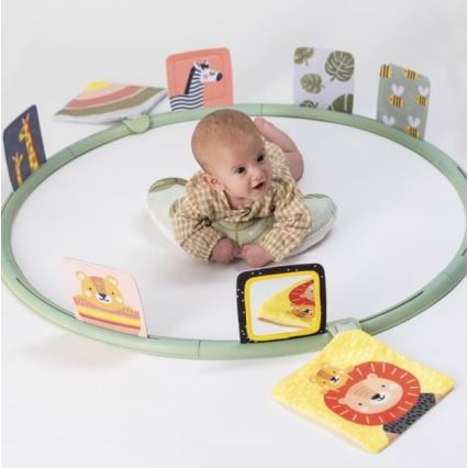 Taf Toys - Interaktív játszó karika átm. 90 cm szavanna