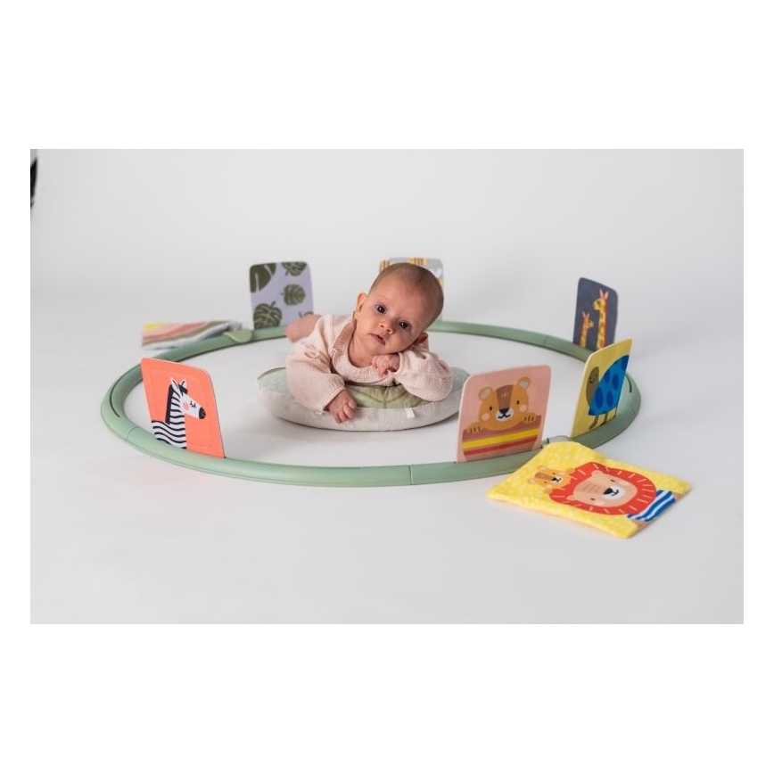 Taf Toys - Interaktív játszó karika átm. 90 cm szavanna