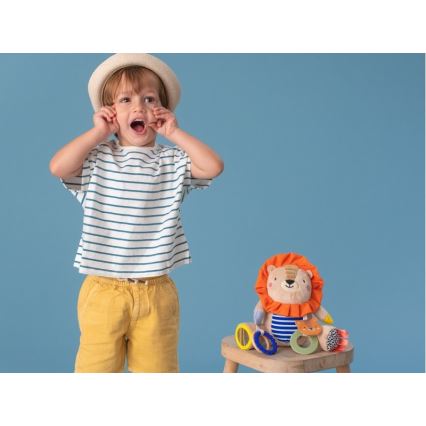 Taf Toys - Plüssjáték rágókával 25 cm oroszlán