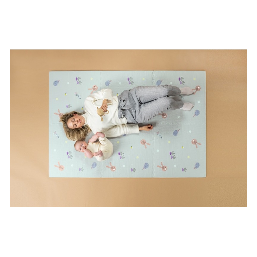 Taf Toys - XL Puzzle gyermek játszószőnyeg, Kert