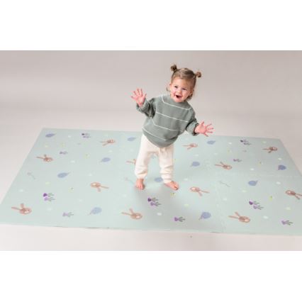 Taf Toys - XL Puzzle gyermek játszószőnyeg, Kert
