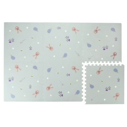Taf Toys - XL Puzzle gyermek játszószőnyeg, Kert