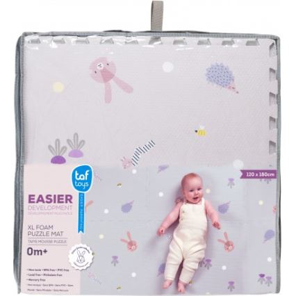 Taf Toys - XL Puzzle gyermek játszószőnyeg, Kert