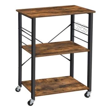 Tálalóasztalka MARGE barna