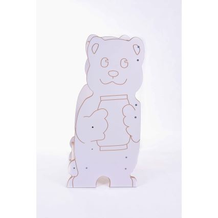 Tanulótorony BEAR fehér/juhar