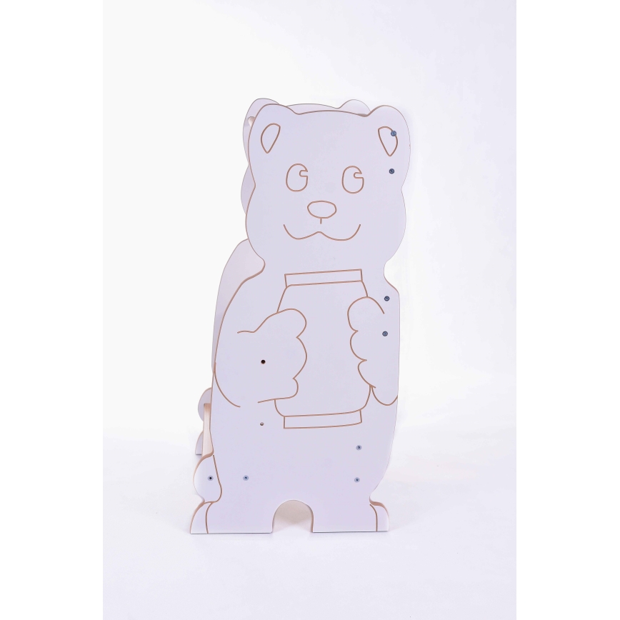 Tanulótorony BEAR fehér/juhar