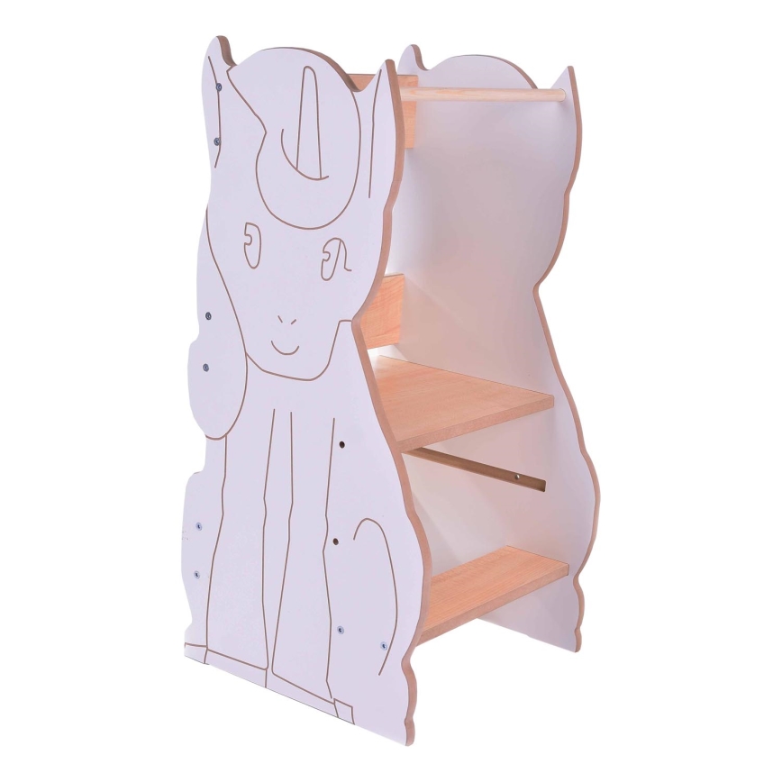 Tanulótorony UNICORN fehér/juhar