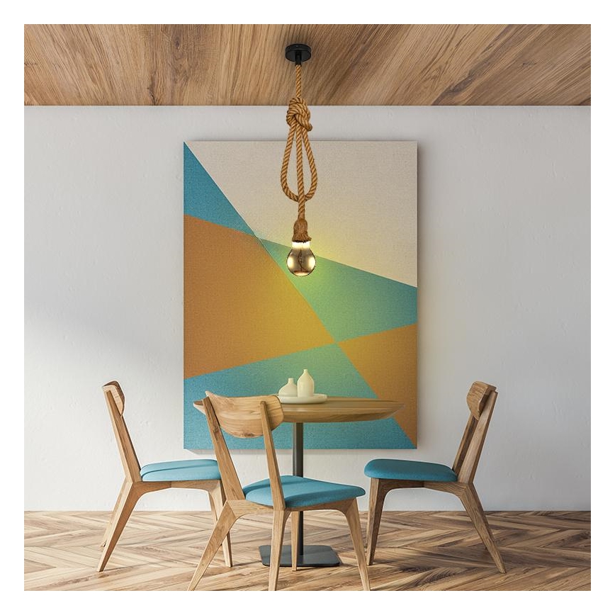 Tápkábel 1xE27/60W/230V 2 m