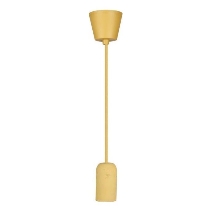 Tápkábel 1xE27/60W/230V beton/bézs