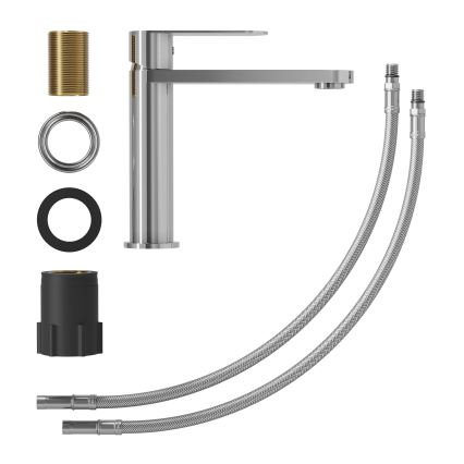 TARNBY mosdócsaptelep 17,3 cm, fényes króm