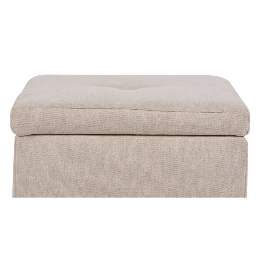 Tároló pad GRIDI 50x41 cm bézs