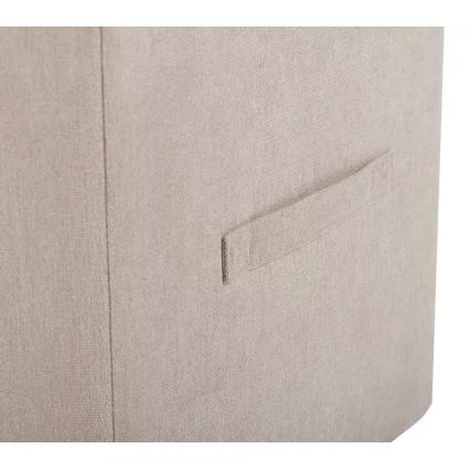 Tároló pad GRIDI 50x41 cm bézs