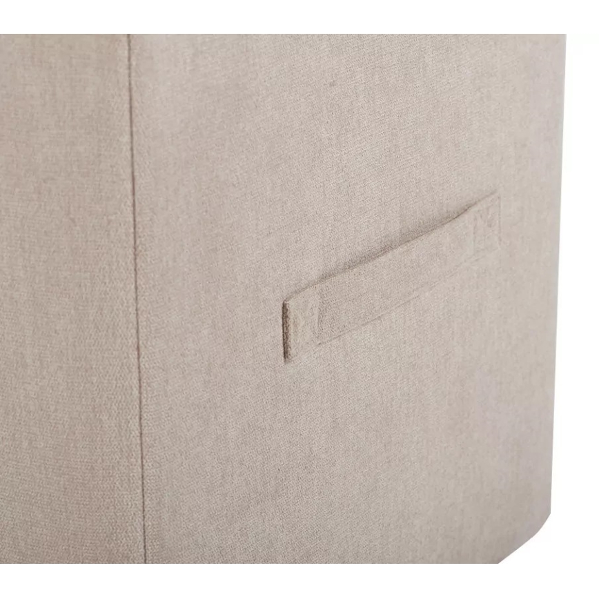 Tároló pad GRIDI 50x41 cm bézs