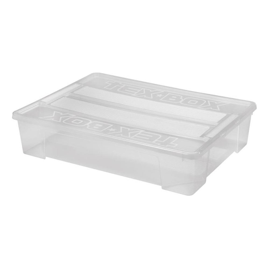 Tárolódoboz TEX BOX 60 l átlátszó