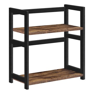 Tárolópolc MARGE barna/fekete