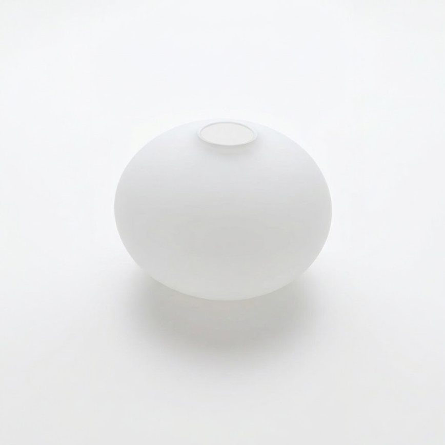 Tartalék üveg csillárhoz E14 átm. 15 cm fehér