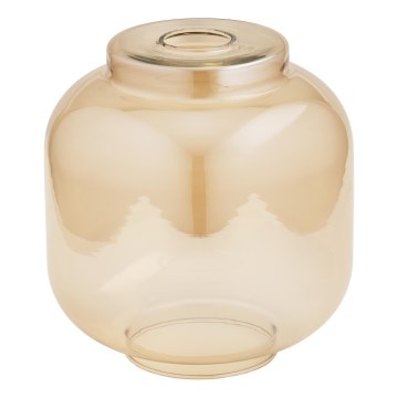 Tartalék üveg csillárhoz E27 átm. 20 cm bézs