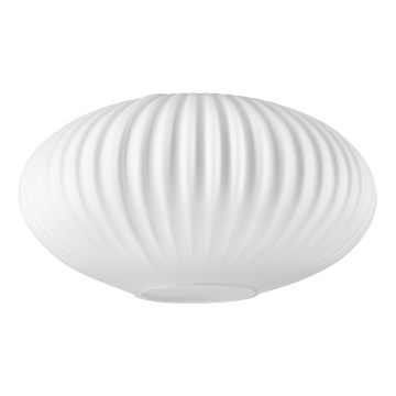 Tartalék üveg csillárhoz HARMA E27 14x25 cm fehér