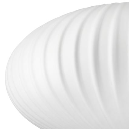 Tartalék üveg csillárhoz HARMA E27 17x30 cm fehér