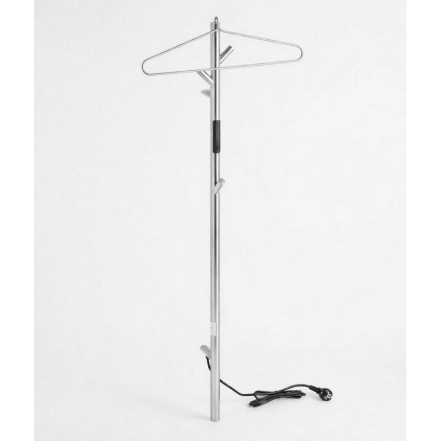 Tartó elektromos törölközőszárítóhoz, 45x12,2 cm, rozsdamentes acél