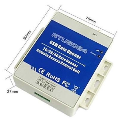 Távirányító a kapu nyitásához