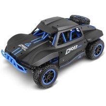 Távirányítós autó Rally fekete/kék
