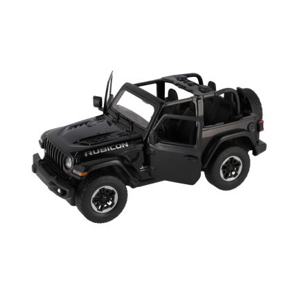 Távirányítós Jeep Wrangler Rubicon RASTAR, 5xAA + 2xAA, fekete