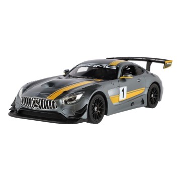 Távirányítós Mercedes AMG GT3 RASTAR autó 5xAA + 2xAA, szürke