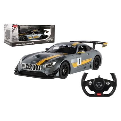 Távirányítós Mercedes AMG GT3 RASTAR autó 5xAA + 2xAA, szürke