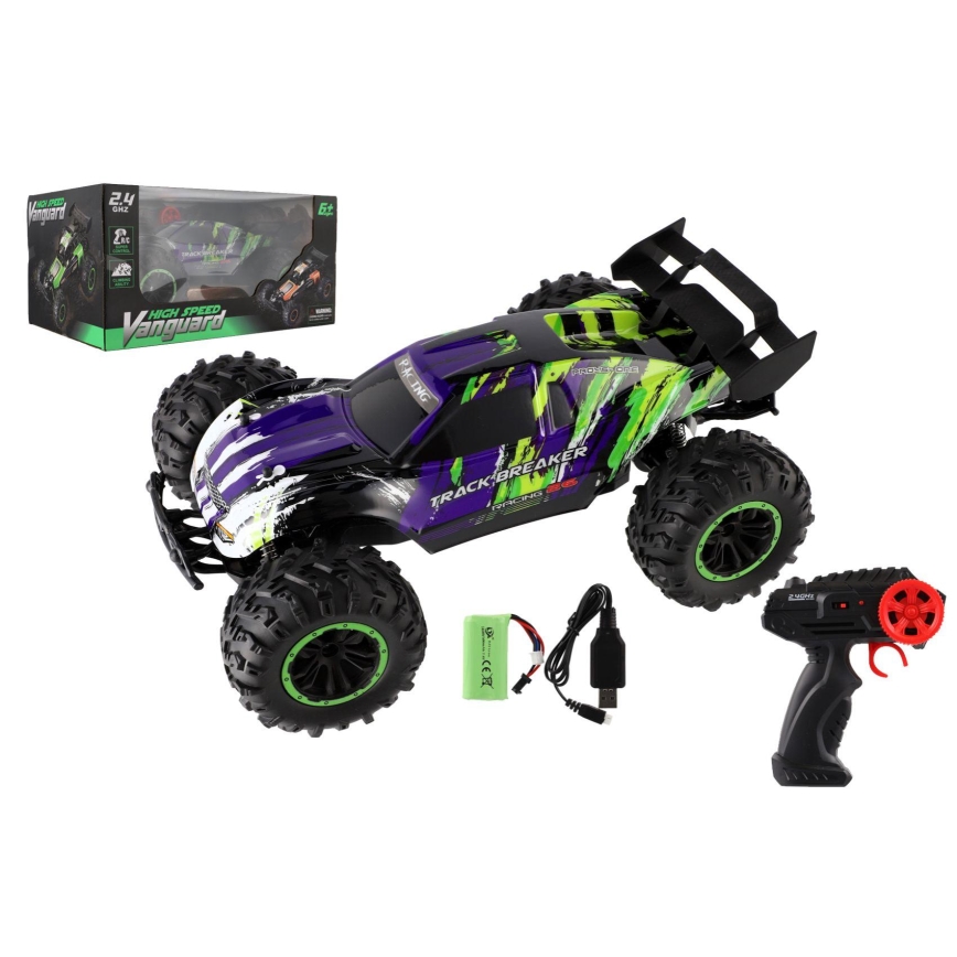 Távirányítós RC buggy, 7,4 V / 500 mAh, lila