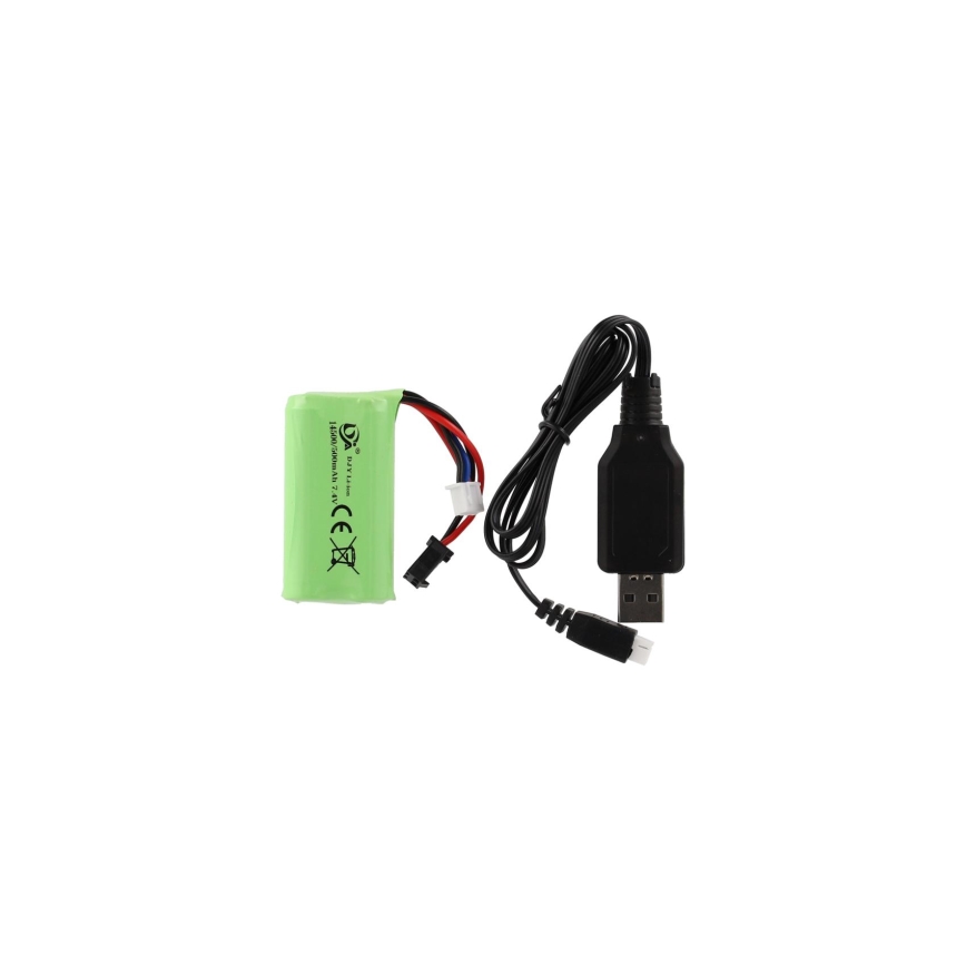 Távirányítós RC buggy, 7,4 V / 500 mAh, lila