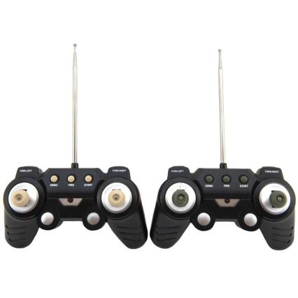 Távirányítós RC tankok — élethű kivitel, 2xAA, terepszínű