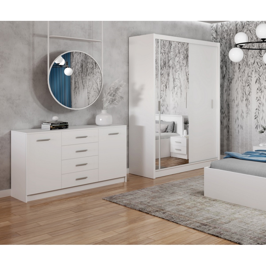 TAYLER fehér komód