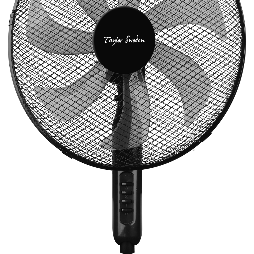 Taylor Swoden - Álló ventilátor 50 W/230 V, 122 cm, fekete