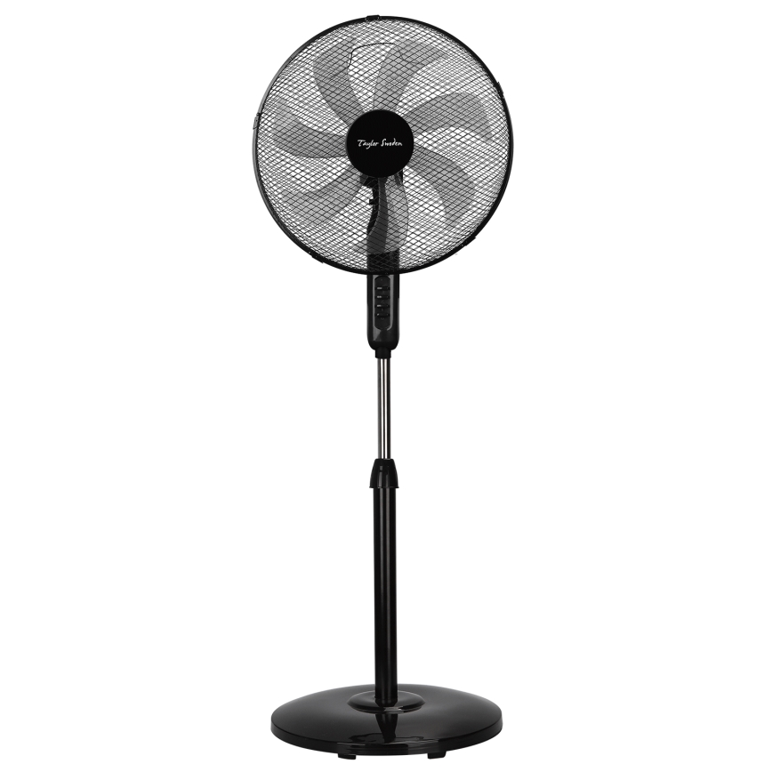 Taylor Swoden - Álló ventilátor 50 W/230 V, 122 cm, fekete