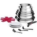 Tefal - 15 részes INGENIO COOK rozsdamentes acél edénykészlet