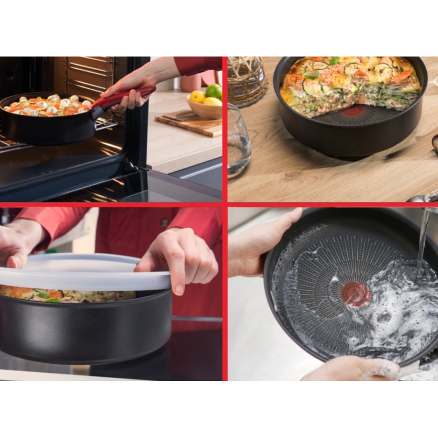 Tefal - 3 részes INGENIO SO'LIGHT serpenyőszett