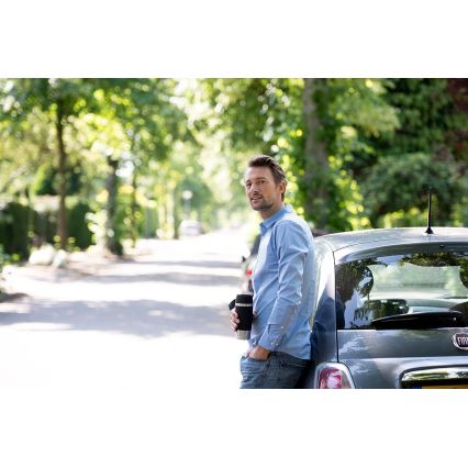 Tefal - Utazó bögre 360 ml TRAVEL MUG rozsdamentes/acél fekete