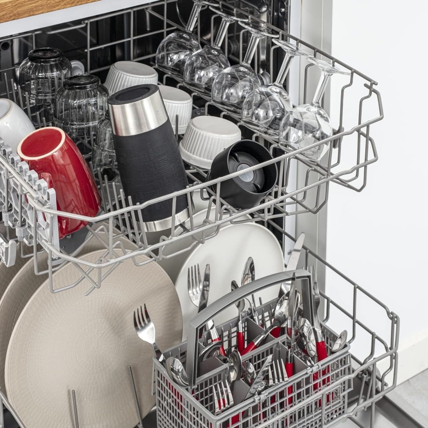 Tefal - Utazó bögre 360 ml TRAVEL MUG rozsdamentes/acél fekete