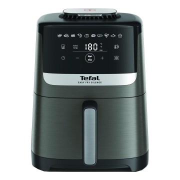 Tefal - 5 l-es EASY FRY SILENCE COAL forrólevegős fritőz 1400-1670W/230V