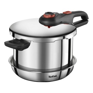 Tefal - 6 l SECURE TRENDY nyomásfőző + 5 részes INGENIO EMOTION szett