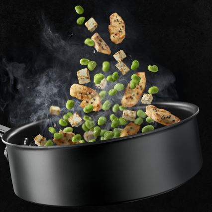 Tefal ACCESS 24 cm magas falú serpenyő fedővel