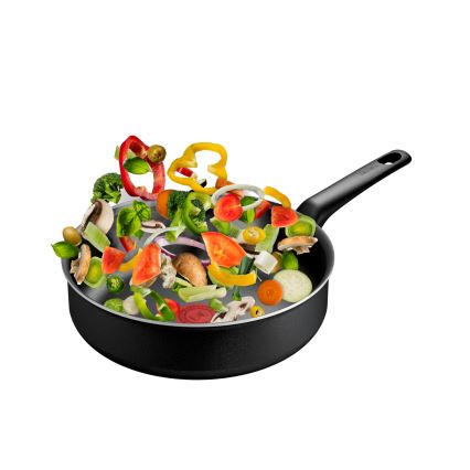 Tefal ACCESS 24 cm magas falú serpenyő fedővel