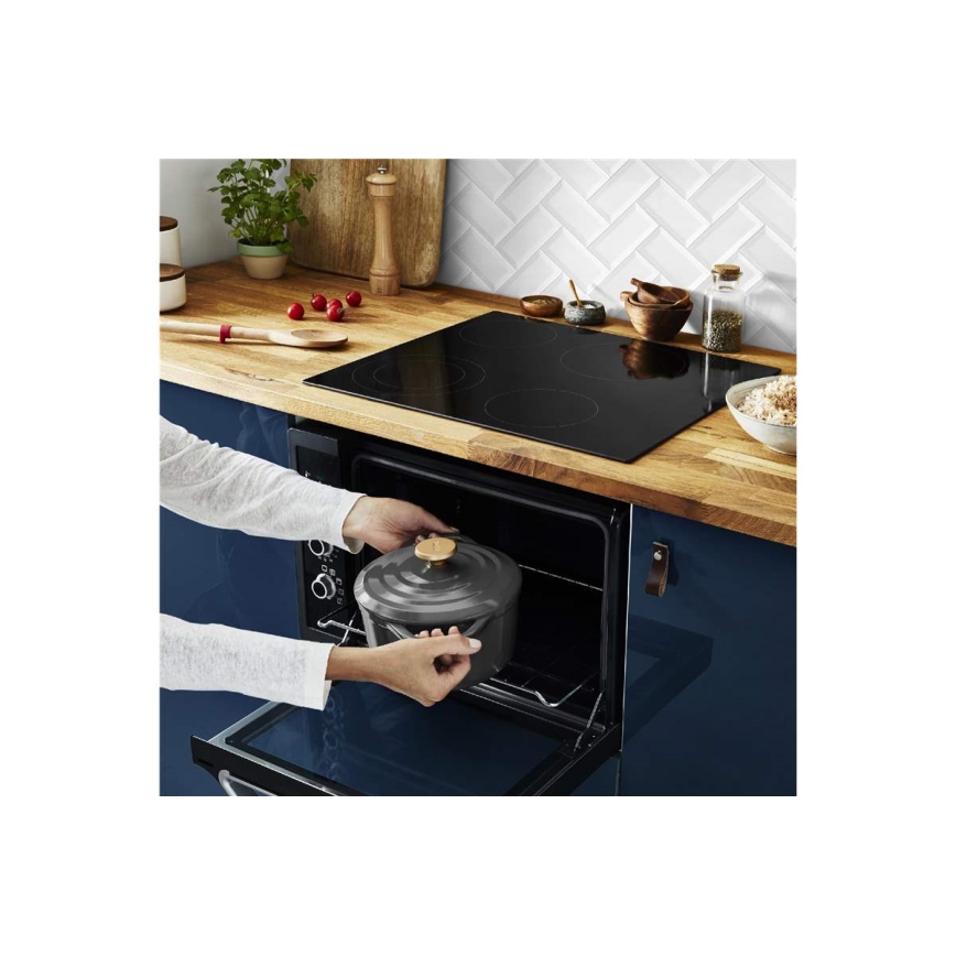 Tefal - Lábos fedővel AIR 20 cm antracit