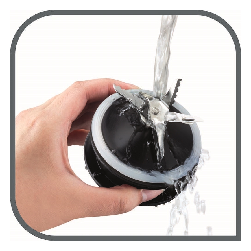 Tefal - Asztali turmixgép 2 l PERFECTMIX+ 1200W/230V matt króm/fekete