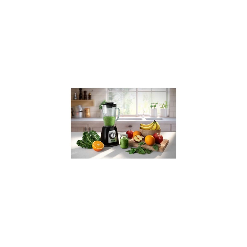 Tefal - Asztali turmixgép BLENDFORCE 800W/230V fekete/rozsdamentes acél
