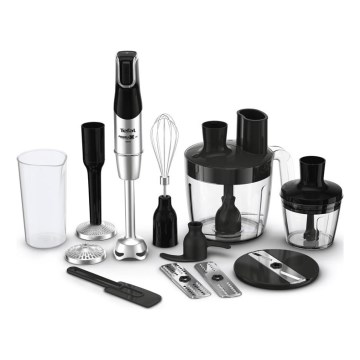 Tefal - Botmixer INFINY FORCE PRO 5in1 1200W/230V fekete/rozsdamentes